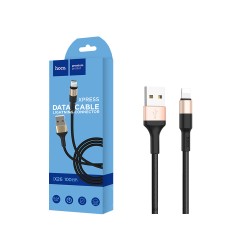 Hoco Charging Cable X26 Express Lightning 1M Black/Gold Hoco Charging Cable X26 Express Lightning 1M Black/Gold